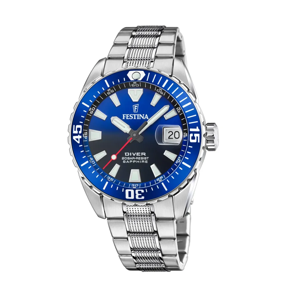Festina ure Festina Original Diver F20669/1 | Herreure Med Lænke | Herreure I Stål