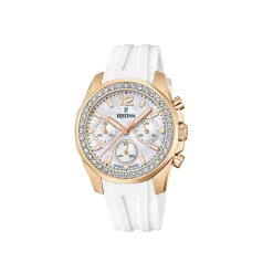Festina ure Festina Rainbow F20611/1 | Dame Dameure Med Rem | Dameure I Gulddouble