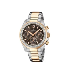 Festina ure Festina Rainbow F20608/1 | Dame Dameure Med Lænke | Dameure I Bicolor