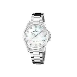 Festina ure Festina Solar F20654/1 | Dame Dameure Med Lænke | Dameure I Stål