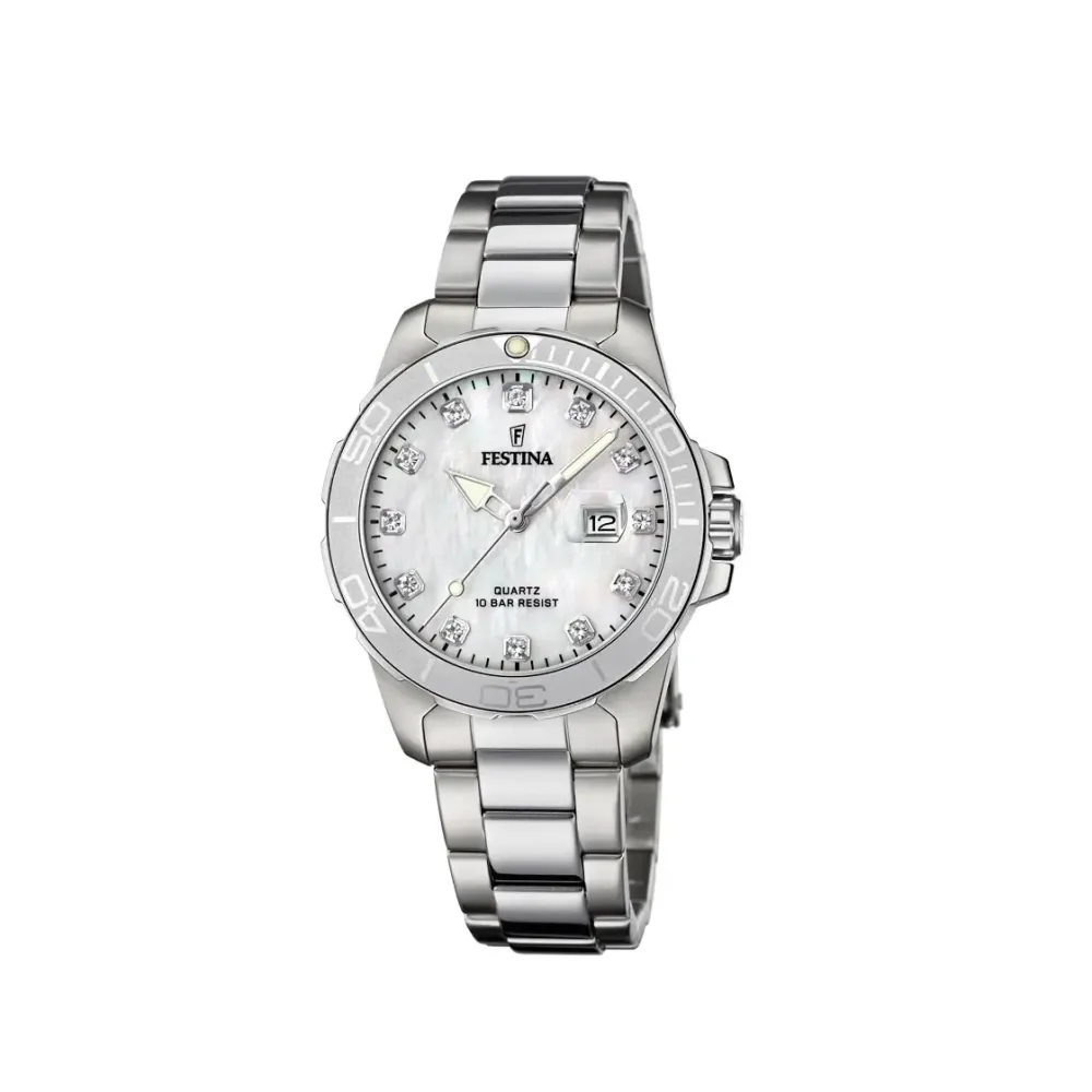 Festina ure Festina Sport F20503/1 | Dame Dameure Med Lænke | Dameure I Stål