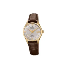 Festina ure Festina Swiss Made Collection F20011/2 | Dame Dameure Med Rem | Dameure I Gulddouble