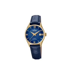Festina ure Festina Swiss Made Collection F20011/3 | Dame Dameure Med Rem | Dameure I Gulddouble
