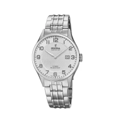 Festina ure Festina Swiss Made Collection F20005/1 | Herreure I Stål | Herreure Med Lænke