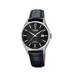 Festina ure Festina Swiss Made Collection F20007/4 | Herreure Med Rem | Herreure I Stål