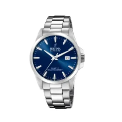 Festina ure Festina Swiss Made F20024/3 | Herreure Med Lænke | Herreure I Stål
