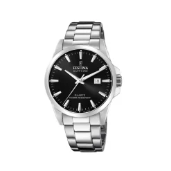 Festina ure Festina Swiss Made F20024/4 | Herreure Med Lænke | Herreure I Stål