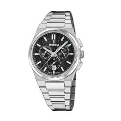 Festina ure Festina Swiss Made F20059/4 | Herreure Med Lænke | Herreure I Stål