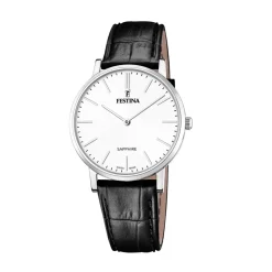 Festina ure Festina Swiss Made F20012/1 | Herreure Med Rem | Herreure I Stål