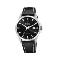 Festina ure Festina Swiss Made F20025/4 | Herreure Med Rem | Herreure I Stål