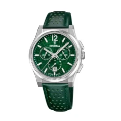 Festina ure Festina Swiss Made F20060/3 | Herreure Med Rem | Herreure I Stål