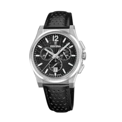 Festina ure Festina Swiss Made F20060/4 | Herreure Med Rem | Herreure I Stål