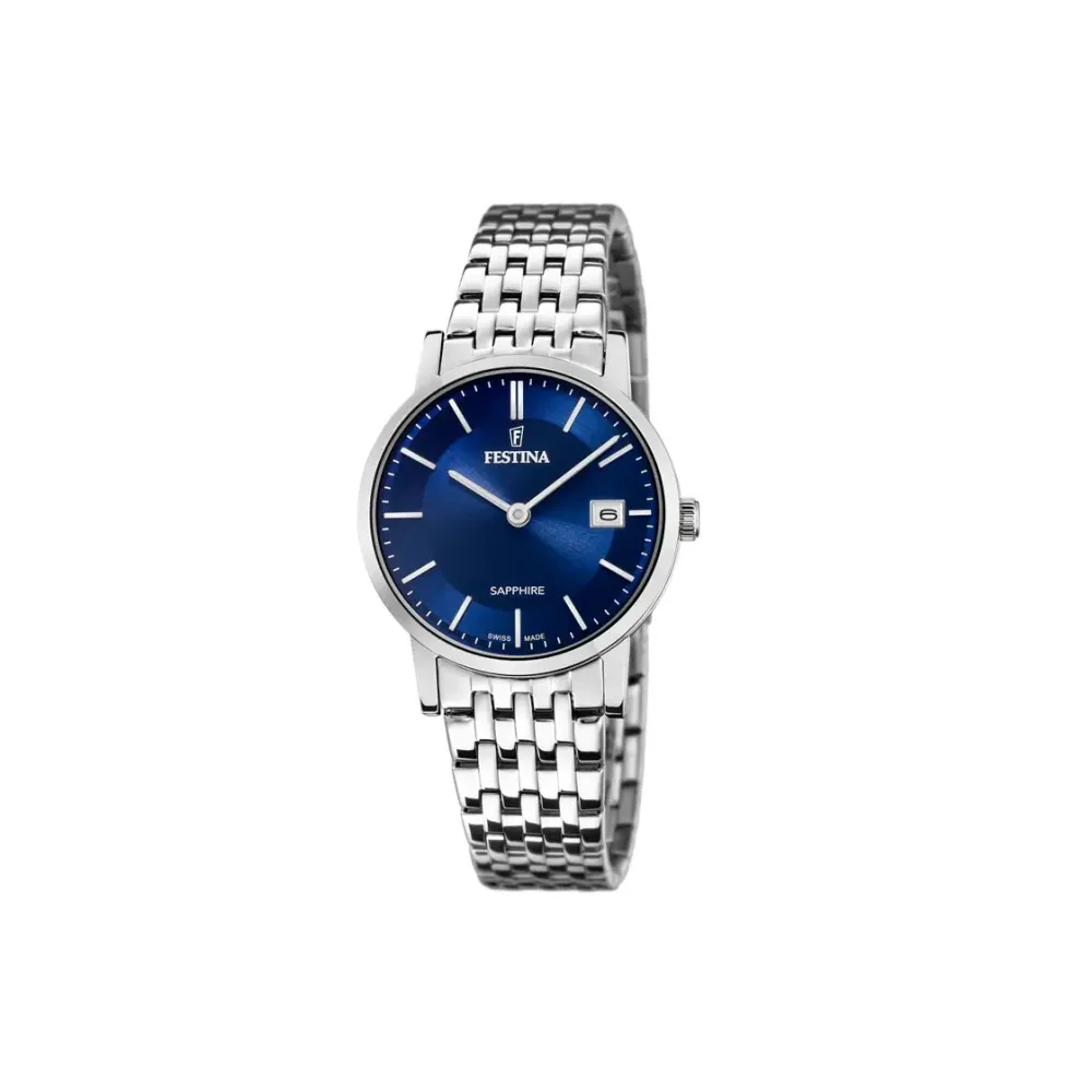 Festina ure Festina Swiss Made F20019/2 | Dame Dameure Med Lænke | Dameure I Stål