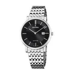 Festina ure Festina Swiss Made F20018/3 | Herreure Med Lænke | Herreure I Stål