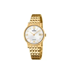 Festina ure Festina Swiss Made F20021/1 | Dame Dameure Med Lænke | Dameure I Gulddouble