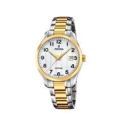 Festina ure Festina Swiss Made F20027/1 | Dame Dameure Med Lænke | Dameure I Bicolor