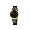 Festina ure Festina Swiss Made F20017/3 | Dame Dameure Med Rem | Dameure I Gulddouble