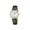 Festina ure Festina Swiss Made F20017/5 | Dame Dameure Med Rem | Dameure I Gulddouble