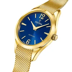 Festina ure Festina Swiss Made Grace F20077/4 | Dame Dameure Med Lænke | Dameure I Gulddouble