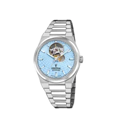 Festina ure Festina Swiss Made Rivé Automatic F20054/4 | Dame Dameure Med Lænke | Dameure I Stål
