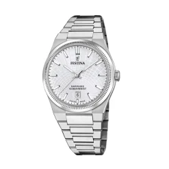 Festina ure Festina Swiss Made Rivé F20051/1 | Herreure Med Lænke | Herreure I Stål