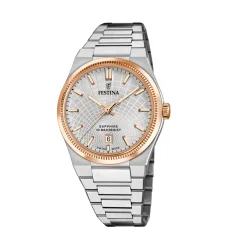 Festina ure Festina Swiss Made Rivé F20065/1 | Herreure Med Lænke | Herreure I Stål