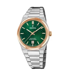 Festina ure Festina Swiss Made Rivé F20065/3 | Herreure Med Lænke | Herreure I Stål