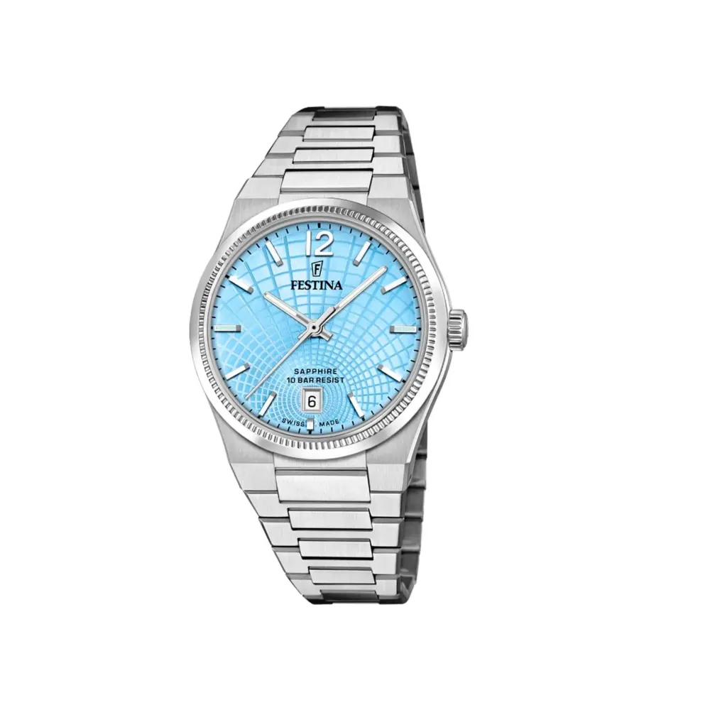 Festina ure Festina Swiss Made Rivé F20052/5 | Dame Dameure Med Lænke | Dameure I Stål