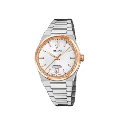 Festina ure Festina Swiss Made Rivé F20066/2 | Dame Dameure Med Lænke | Dameure I Bicolor