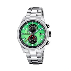 Festina ure Festina Timeless Chrono F20694/3 | Herreure I Stål | Herreure Med Lænke