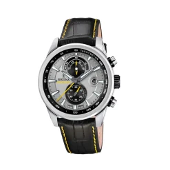 Festina ure Festina Timeless Chronograph F20695/4 | Herreure Med Rem | Herreure I Stål