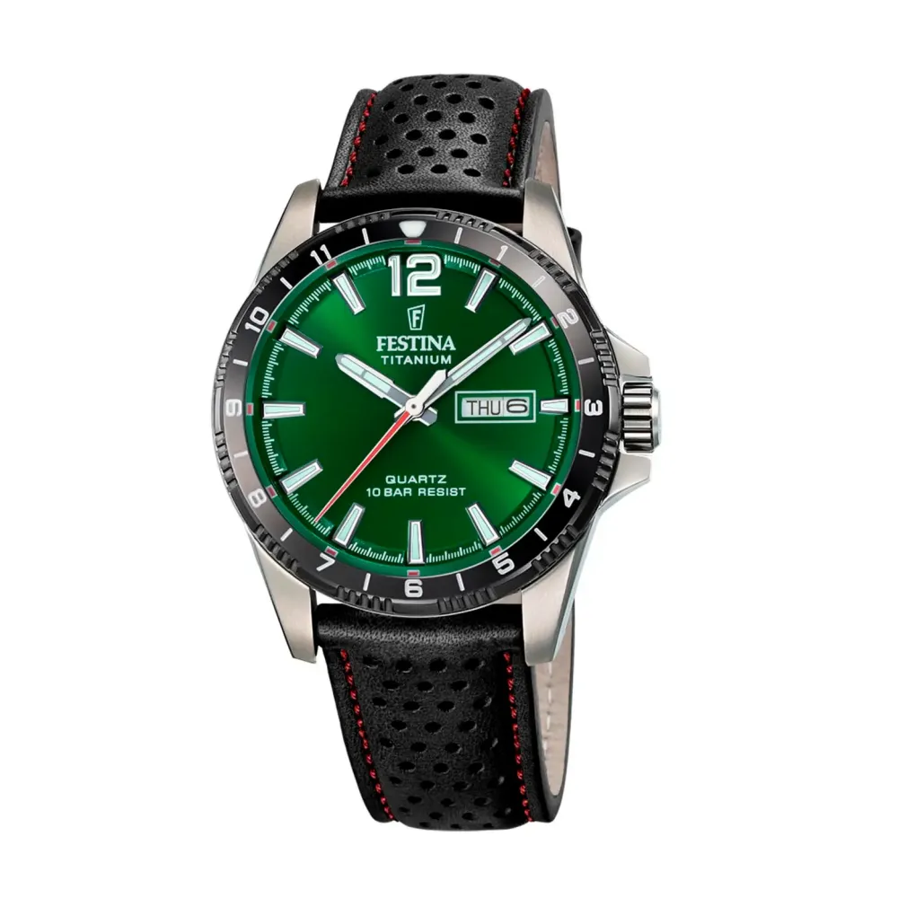 Festina ure Festina Titanium F20699/3 | Herreure Med Rem | Herreure I Titanium