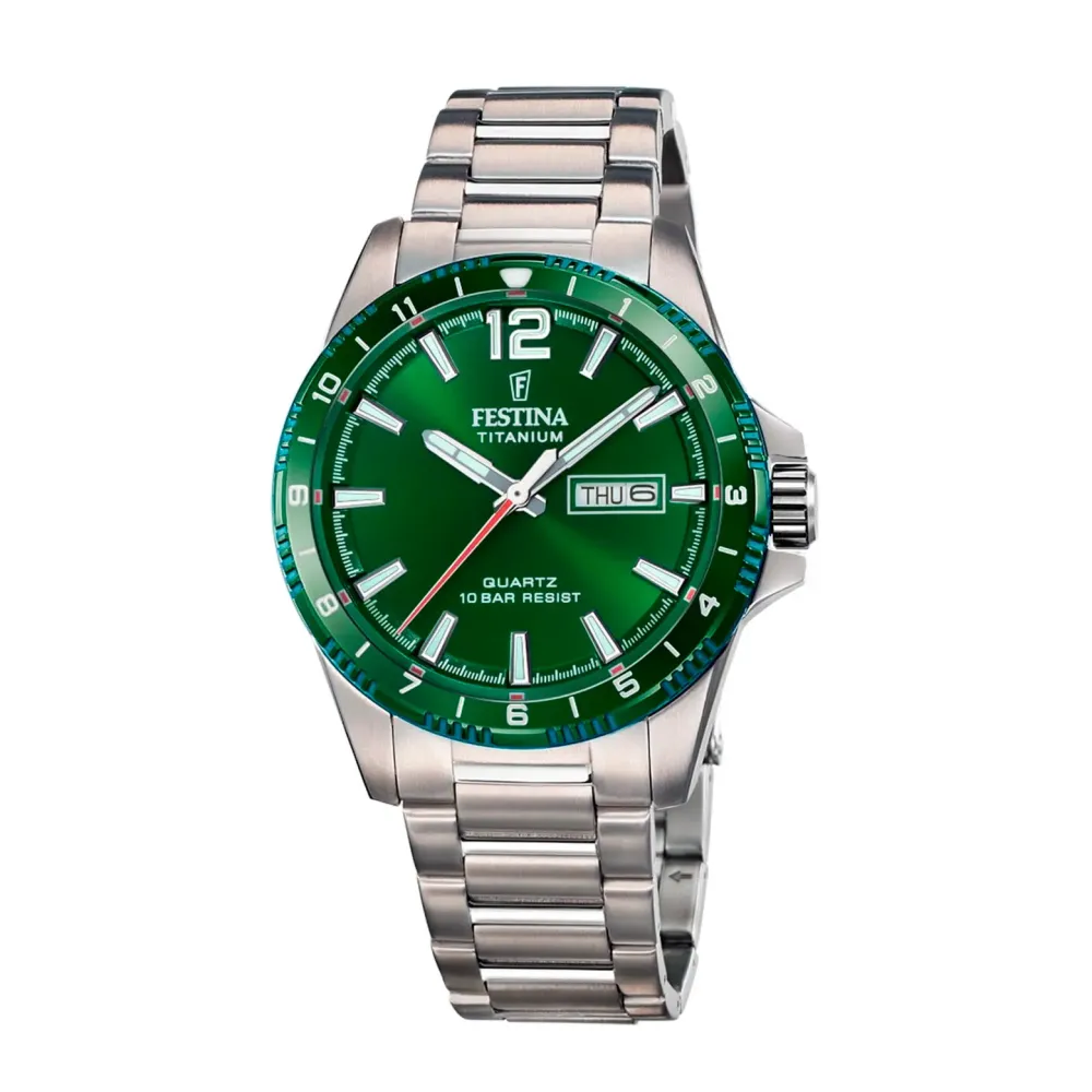 Festina ure Festina Titanium F20698/3 | Herreure Med Lænke | Herreure I Titanium