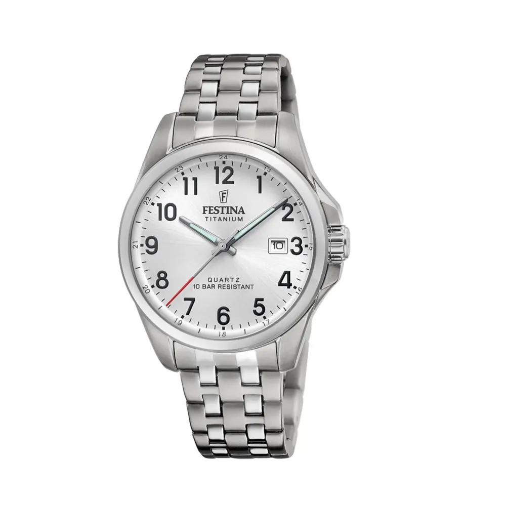 Festina ure Festina Titanium F20696/1 | Herreure Med Lænke | Herreure I Titanium