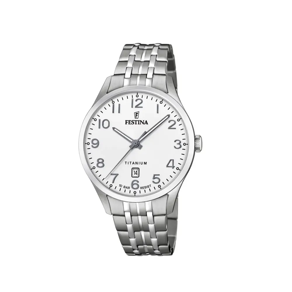 Festina ure Festina Titanium F20466/1 | Herreure Med Lænke | Herreure I Titanium