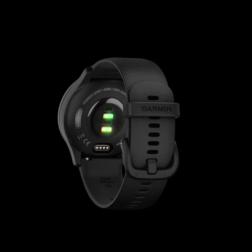 Garmin ure Garmin Vívomove Sport 010-02566-00 | Dame Dameure Med Rem | Dameure I Stål