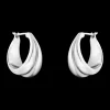 Georg Jensen Curve øreringe 10017502 | Øreringe | Sølvsmykker