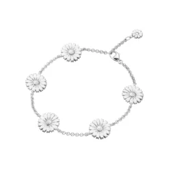Georg Jensen Daisy armbånd 20001536 | Armbånd | Sølvsmykker