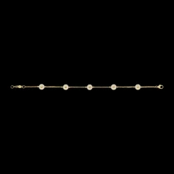 Georg Jensen Daisy armbånd 10018927 | Armbånd | Forgyldte Sølvsmykker