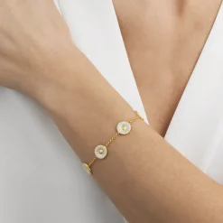 Georg Jensen Daisy armbånd 3530912 | Armbånd | Forgyldte Sølvsmykker