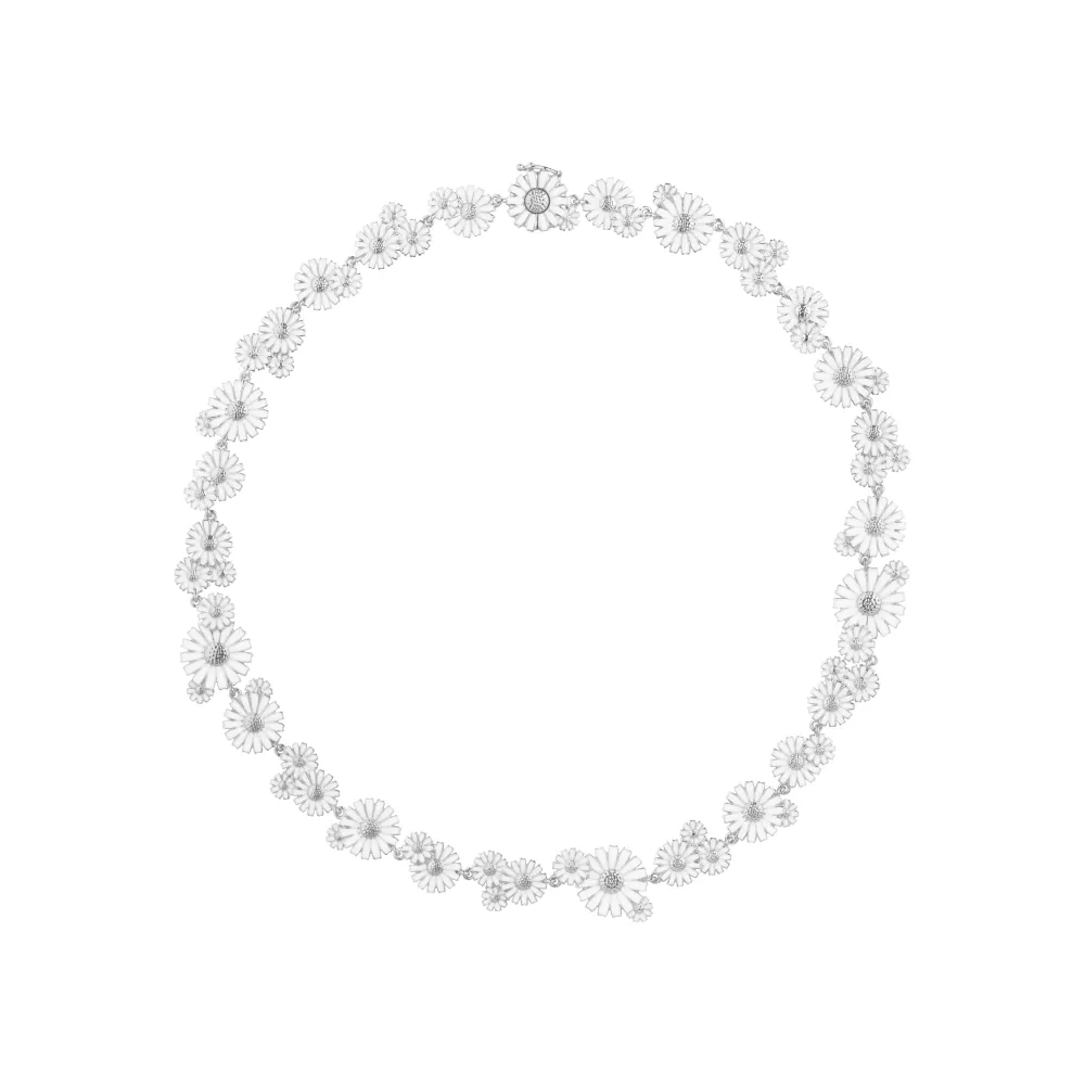 Georg Jensen Daisy halskæde 20001532 | Halskæder | Sølvsmykker