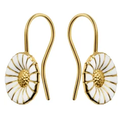 Georg Jensen Daisy øreringe 3539222 | Øreringe | Forgyldte Sølvsmykker