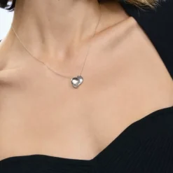 Georg Jensen Heart halskæde 20001294 | Halskæder | Sølvsmykker