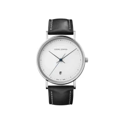 Georg Jensen Koppel 38mm 10019585 | Herreure I Stål | Herreure Med Rem