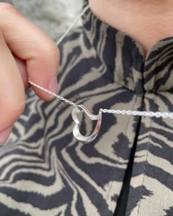 Georg Jensen Love Leaf halskæde 20001069 | Halskæder | Sølvsmykker