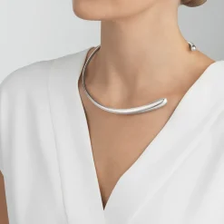 Georg Jensen Mercy halsring 20000069 | Halskæder | Sølvsmykker