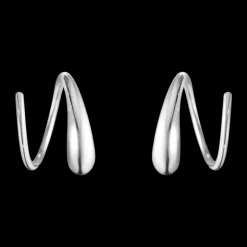 Georg Jensen Mercy hvirvel øreringe 10015148 | Øreringe | Sølvsmykker
