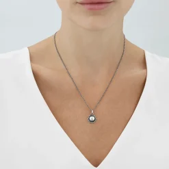 Georg Jensen Moonlight Blossom halskæde 3536269 | Halskæder | Sølvsmykker