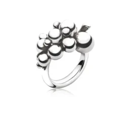 Georg Jensen Moonlight Grapes ring 20000333 | Ringe | Sølvsmykker