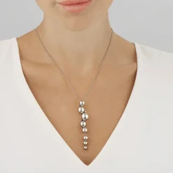 Georg Jensen Moonlight Grapes halskæde 20000661 | Halskæder | Sølvsmykker